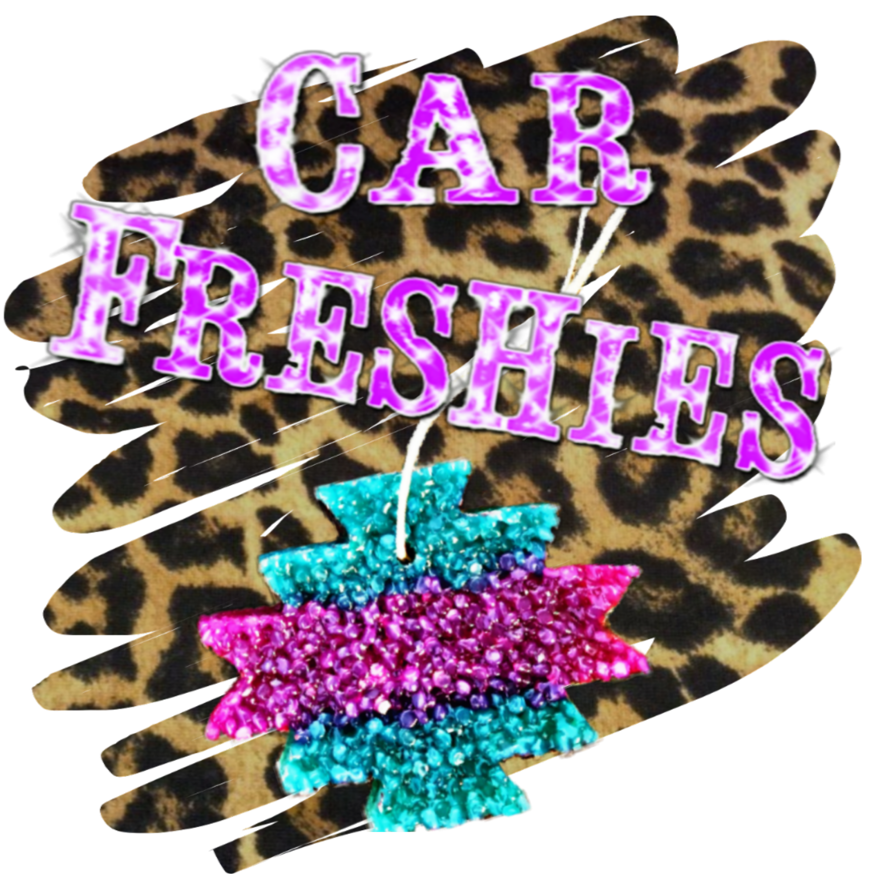 BSSmells - serape cactus Car Freshie