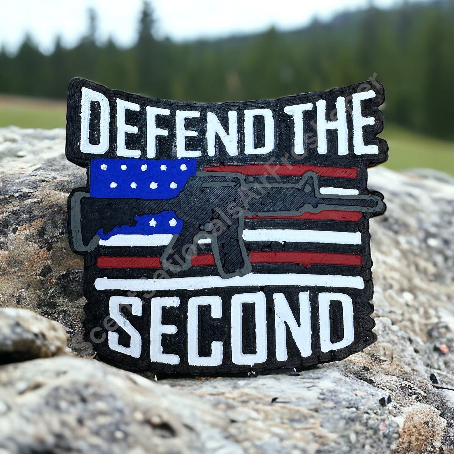 Defend The Second Car Freshie