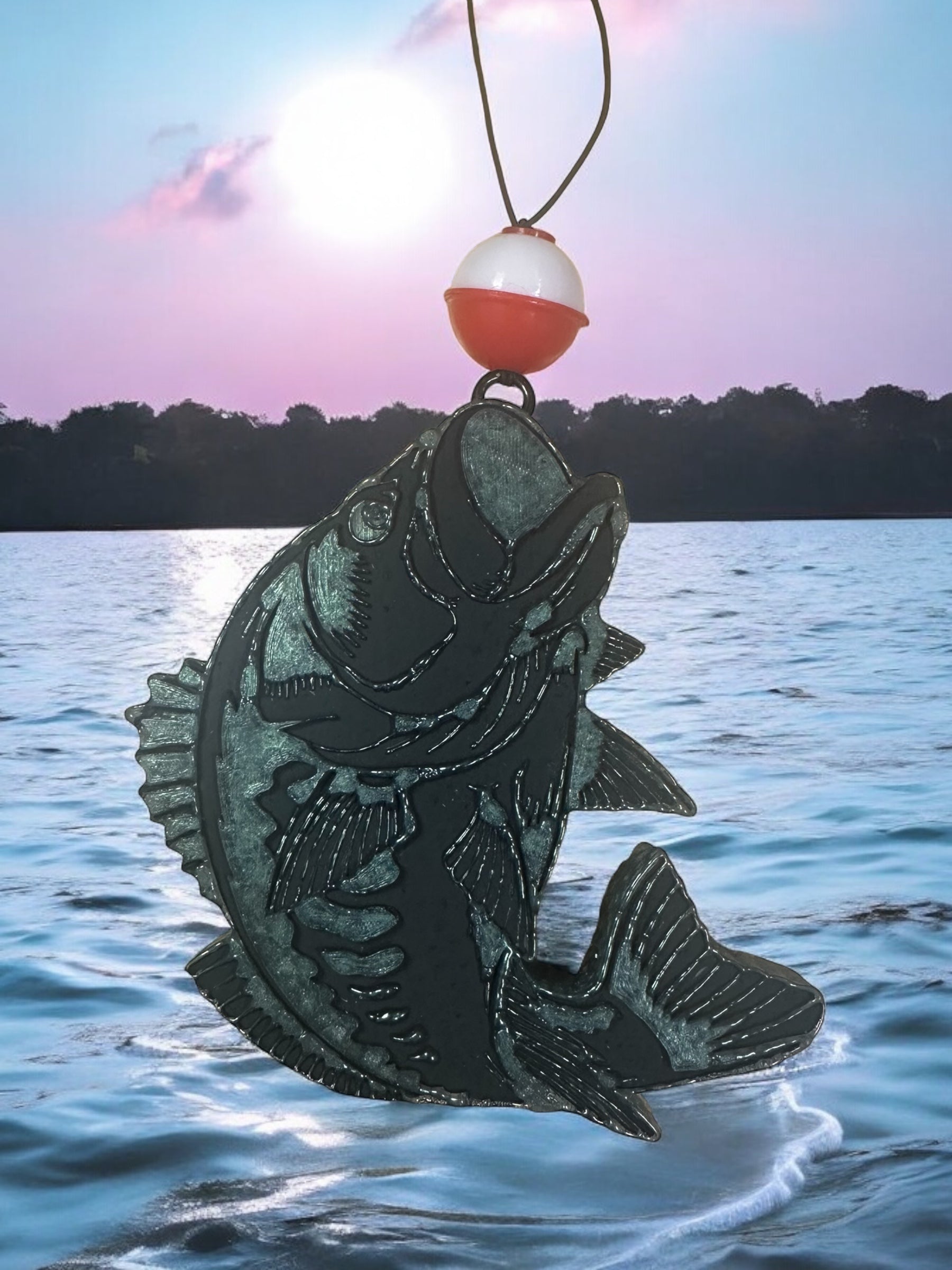 bass lure scent Bass Fish Car Freshie – Scent Sationals Air Freshener
