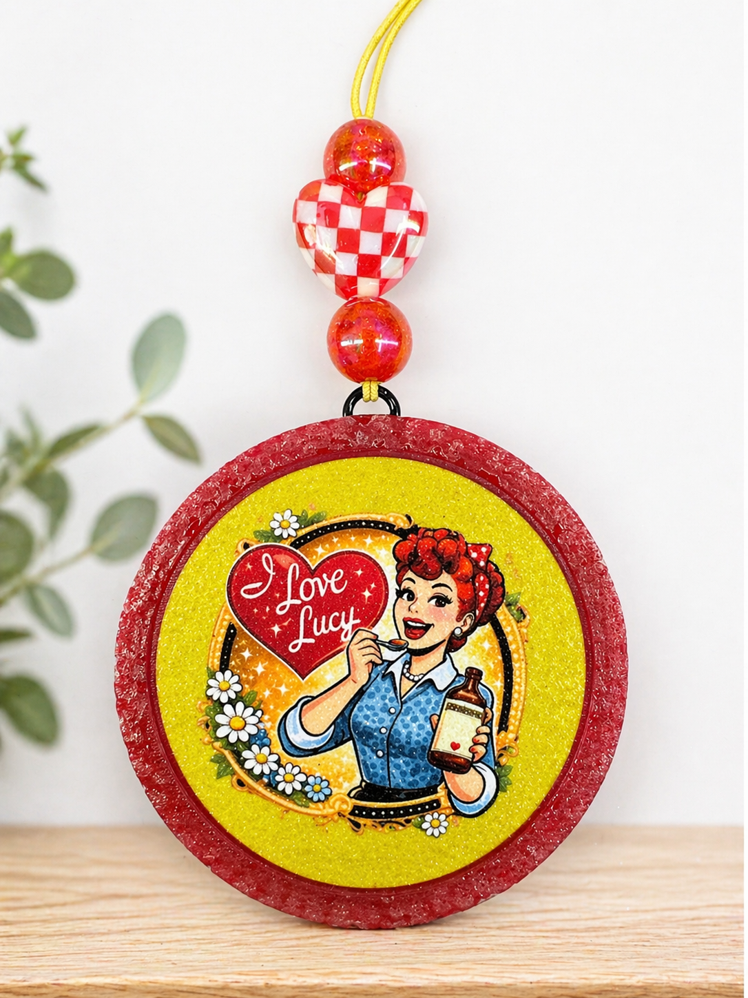 I Love Lucy Car Freshie