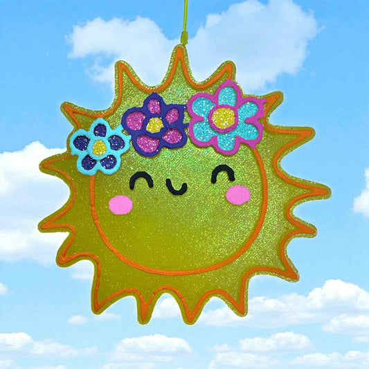 Floral Sun Car Freshie