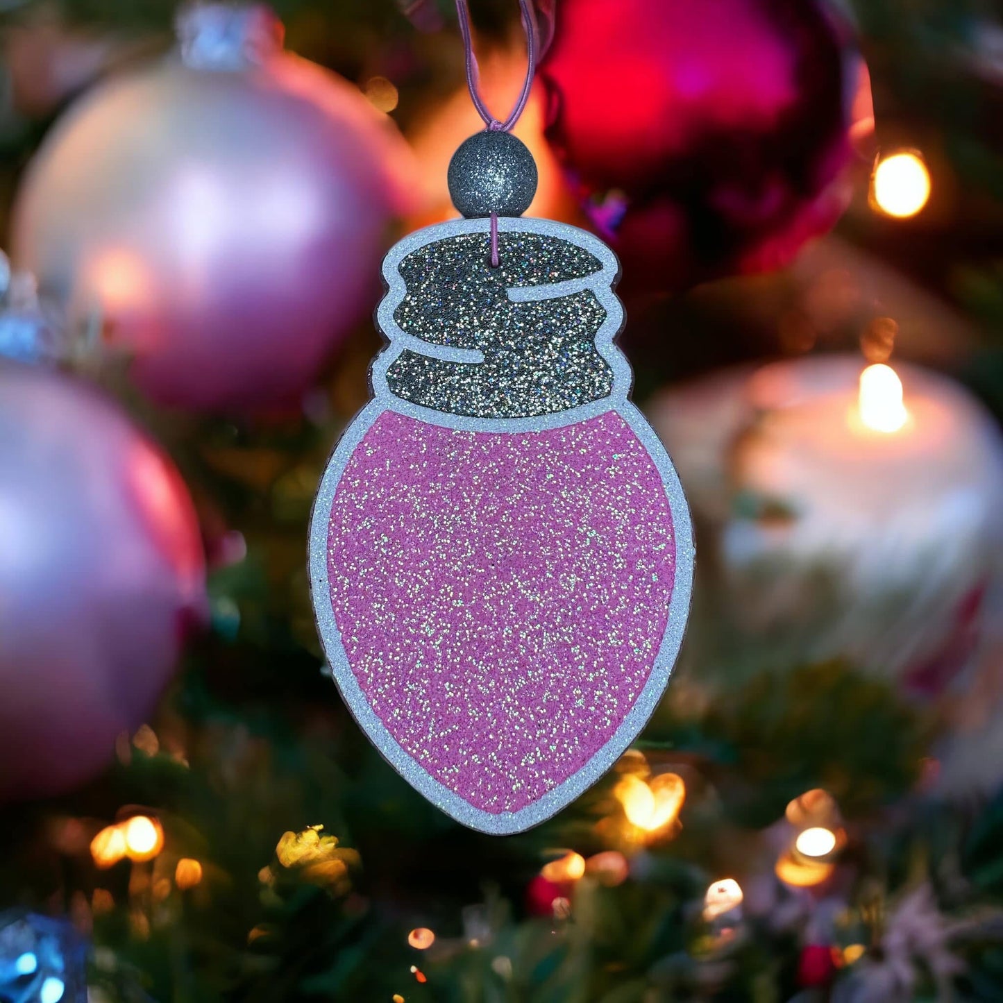 Christmas Bulb Car Freshie