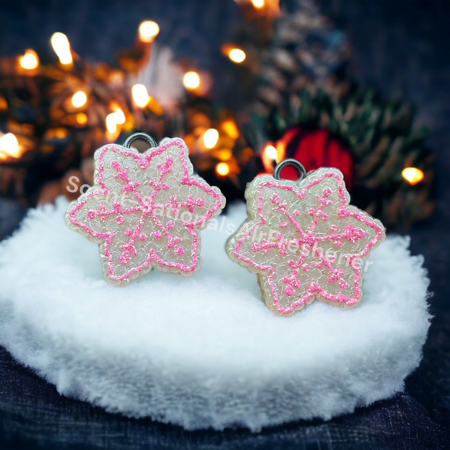 Snowflake Vent Clip Car Freshie