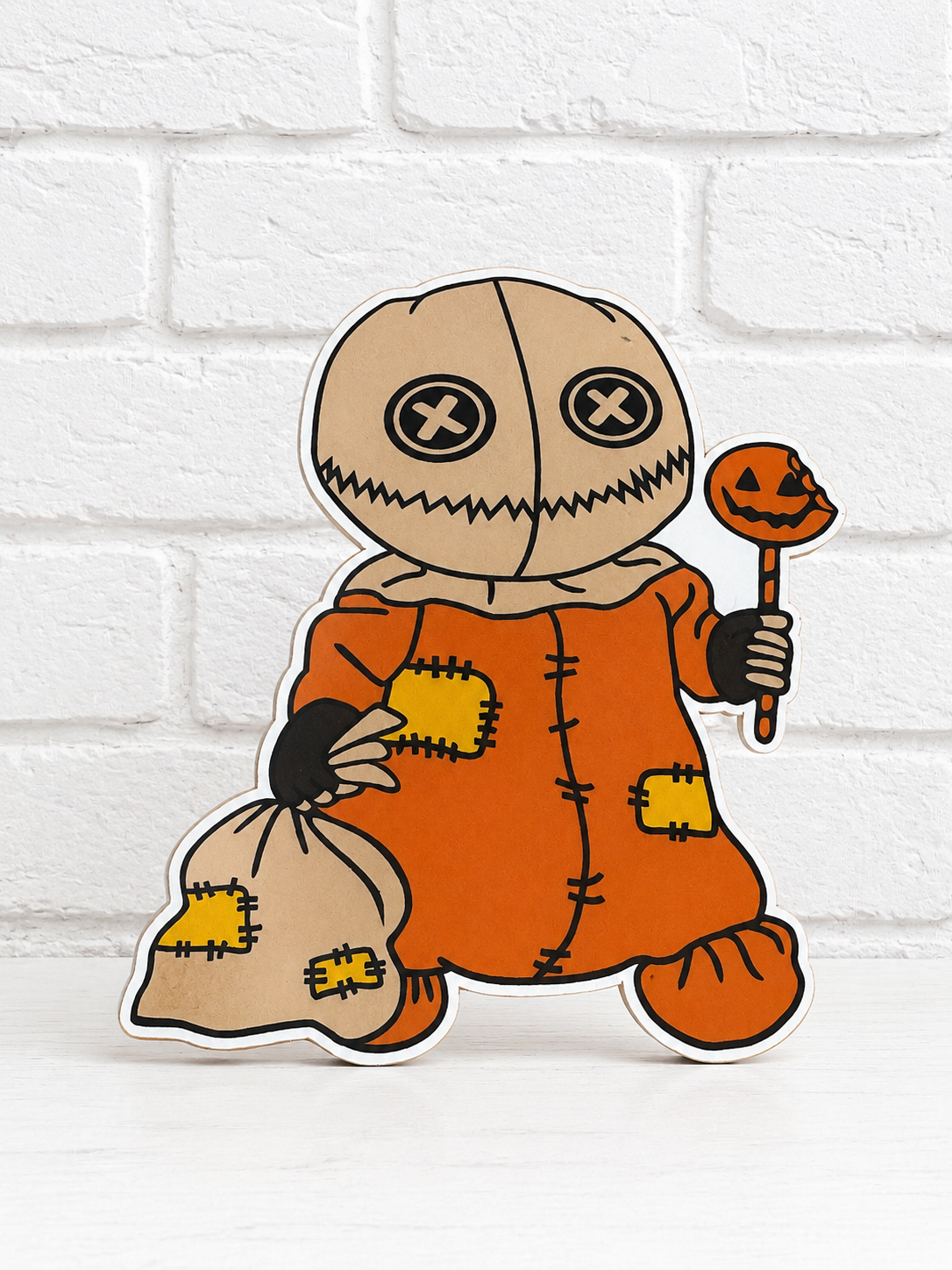 Halloween Trick-or-Treat Sam Inspired Car Air Freshener | Handmade Freshie | Spooky Horror Car Decor | Fall Gift