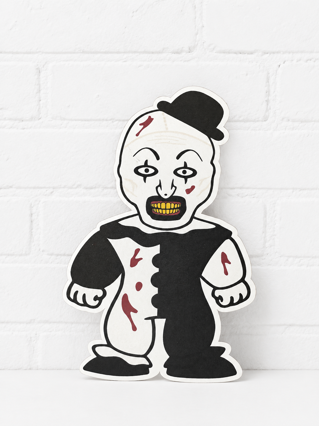 Art the Clown Terrifier Car Freshie | Handmade Horror Air Freshener | Spooky Car Accessory