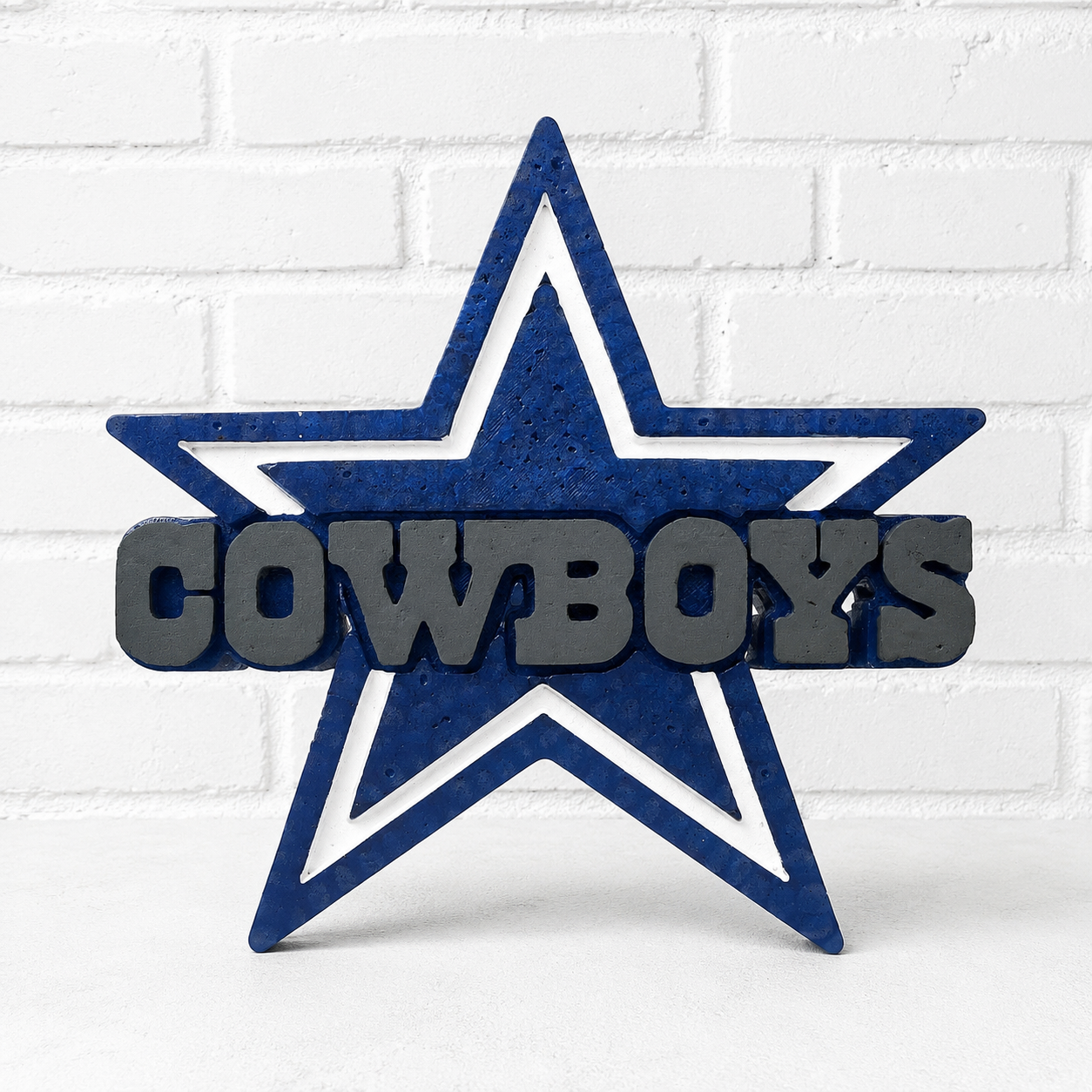 Blue Star Football Freshie | Handmade Car Air Freshener | Sports Fan Car Scent