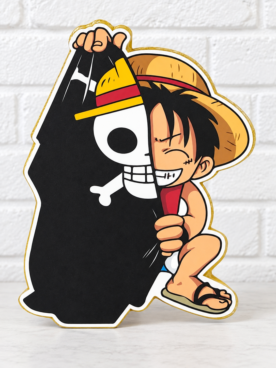 Straw Hat Pirate Car Freshie | Anime-Inspired Air Freshener