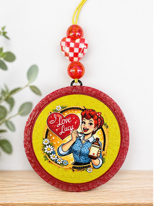 I Love Lucy Car Freshie
