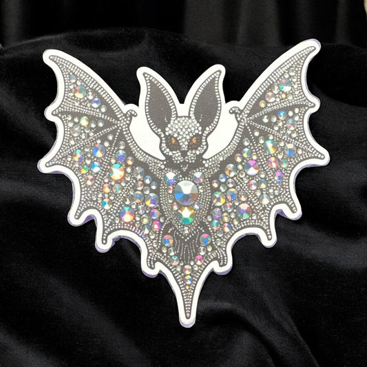 Rhinestone Bat Car Freshie