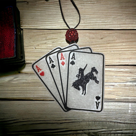 Deck of Cards Car Freshie