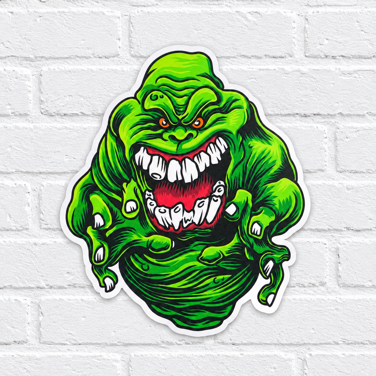 Slimer Car Freshie | Ghostbusters Green Ghost Air Freshener
