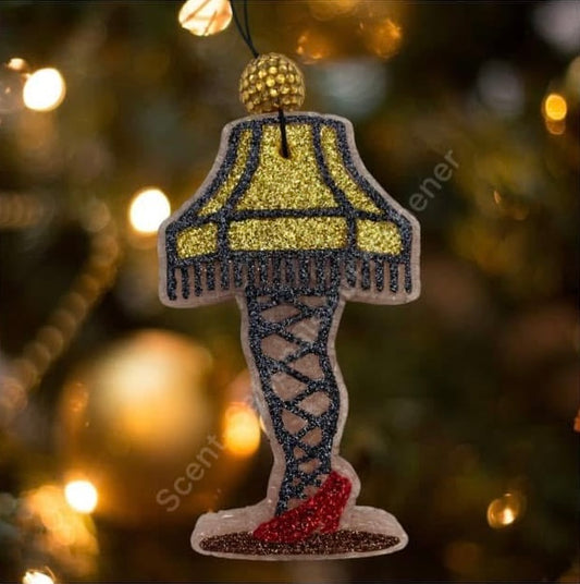 Christmas Leg Lamp Car Freshie