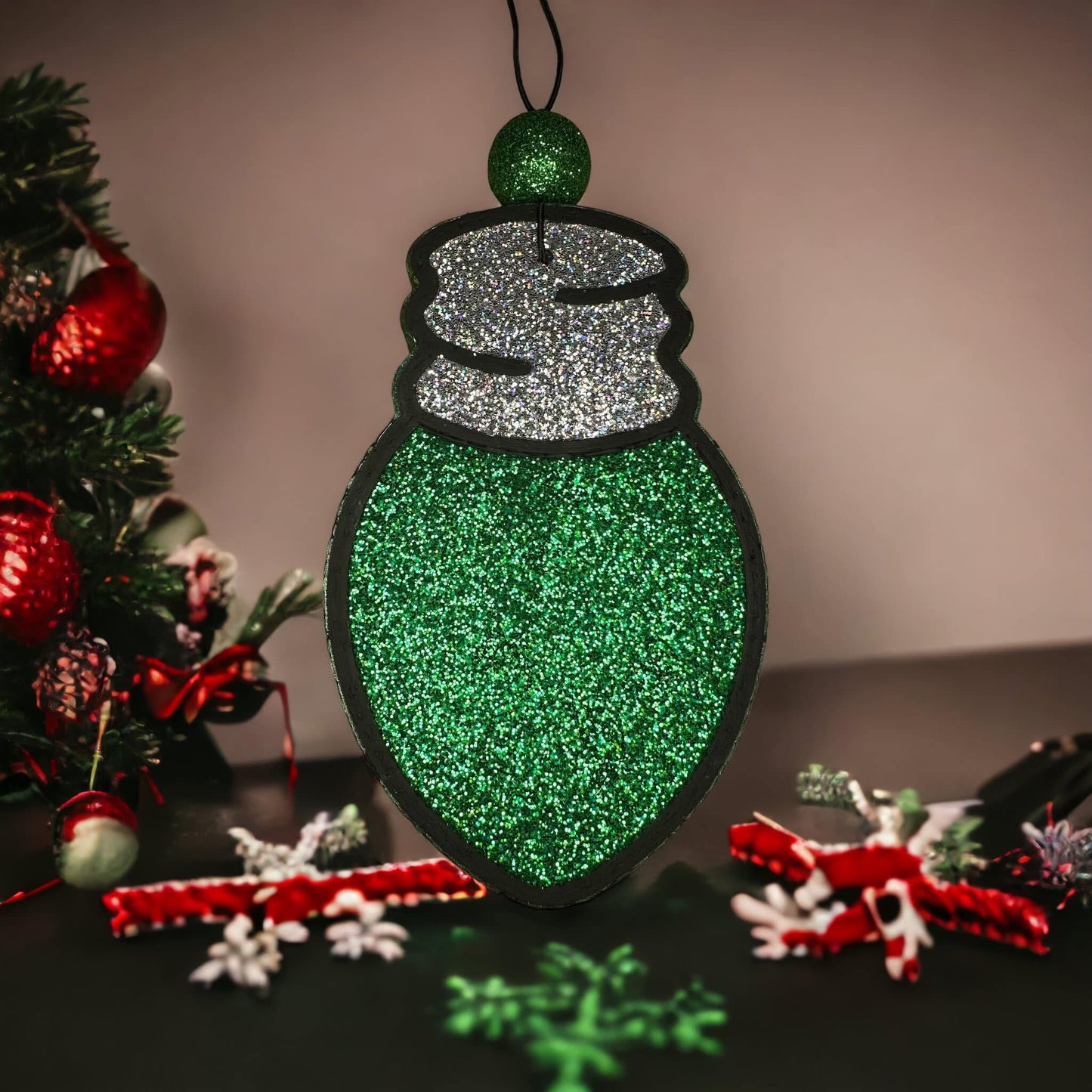 Christmas Bulb Car Freshie