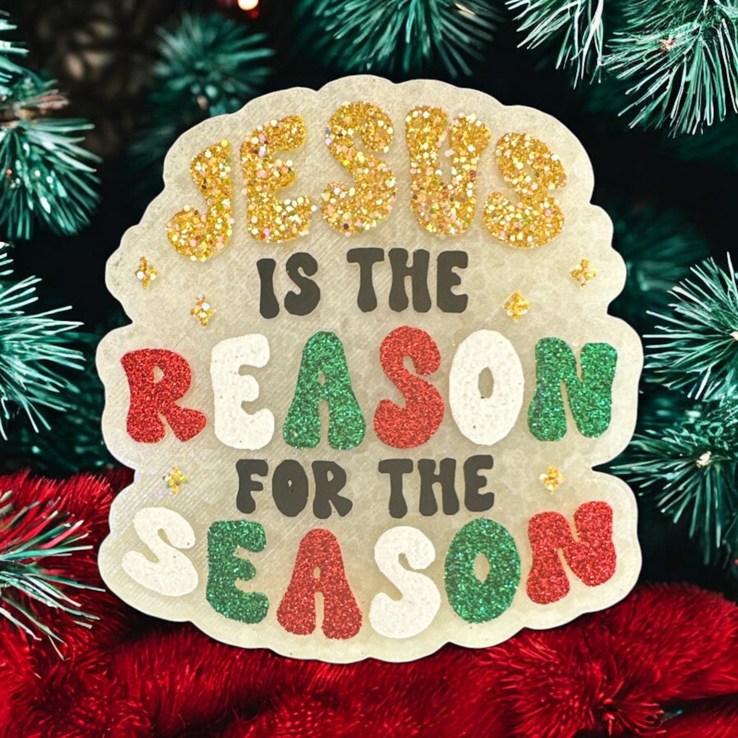 Jesus is The Reason For The Season Car Freshie