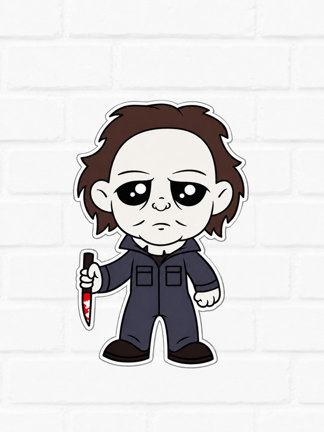 Michael Myers Car Freshie | Halloween Horror Air Freshener | Chibi Michael Myers Freshie | Handmade Car Air Freshener