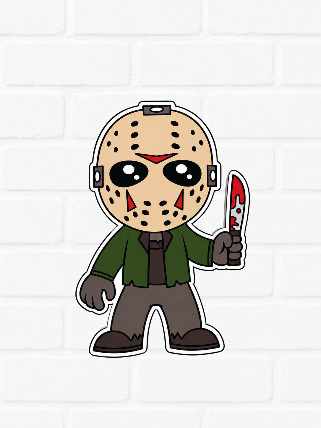 Jason Voorhees Car Freshie | Friday the 13th Air Freshener | Chibi Jason Freshie | Horror Car Air Freshener
