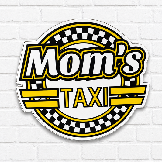 Mom’s Taxi Car Freshie | Funny Mom Car Air Freshener | Taxi Driver Gift | Handmade Scented Freshie | Mom Life Car Accessory