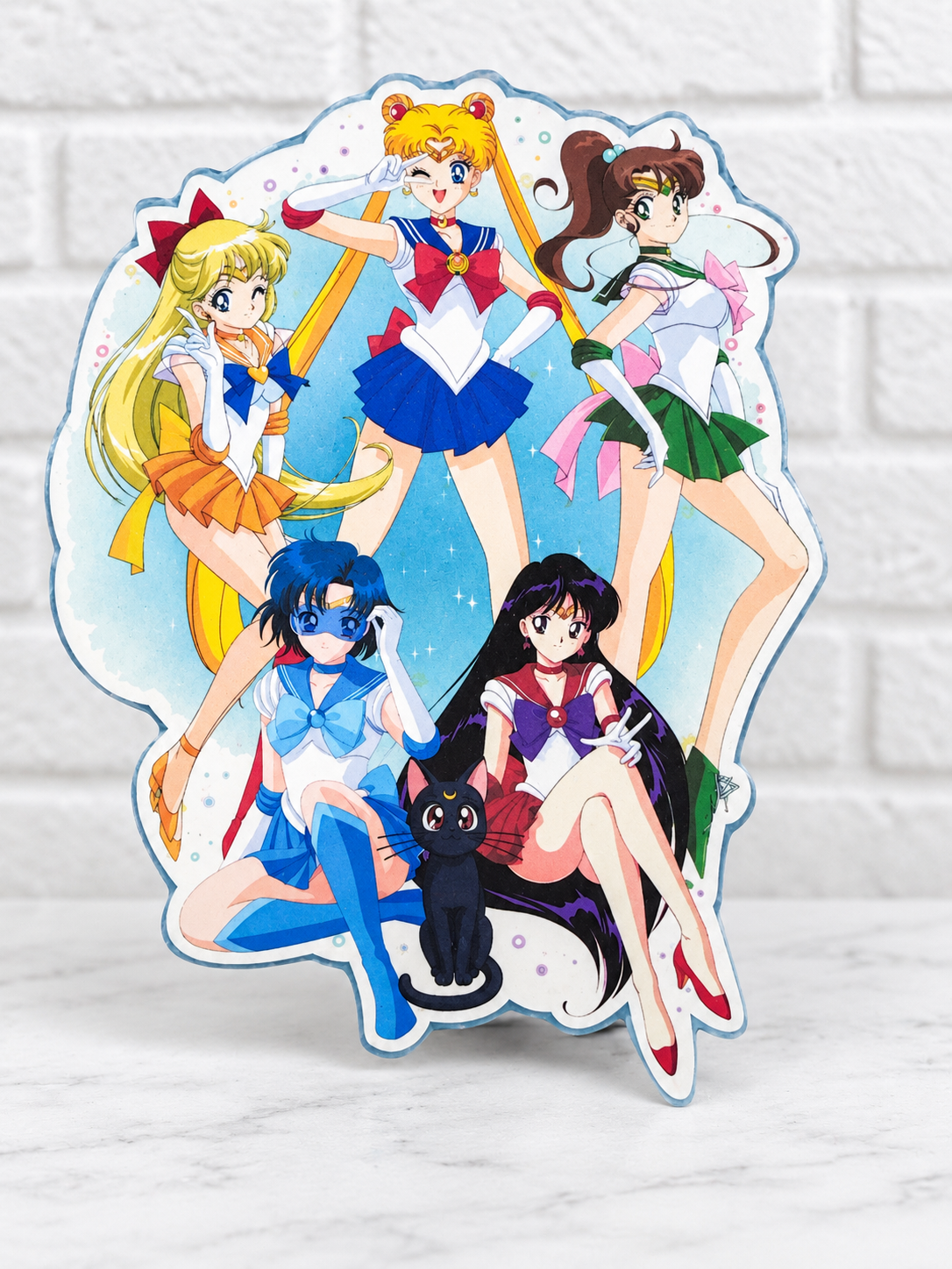 Magical Guardian Anime Group Car Freshie