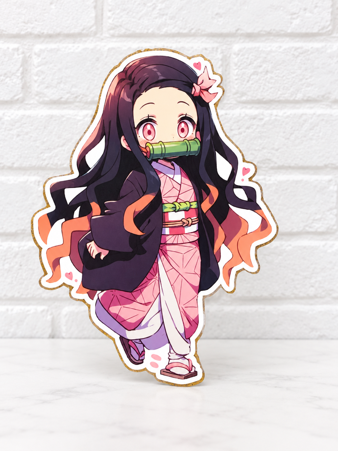 Pink Anime Girl Car Freshie