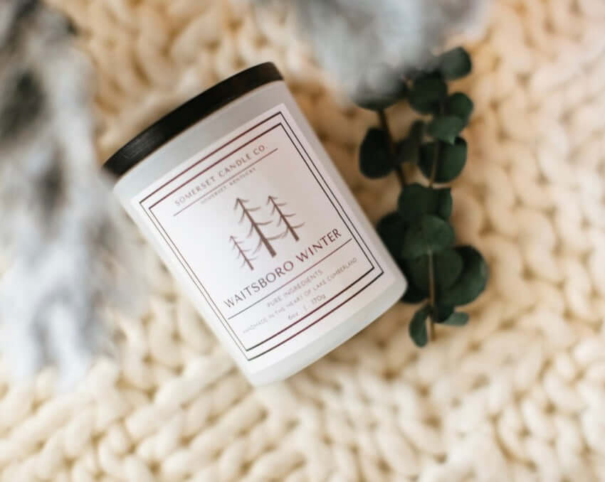Waitsboro Winter Candle