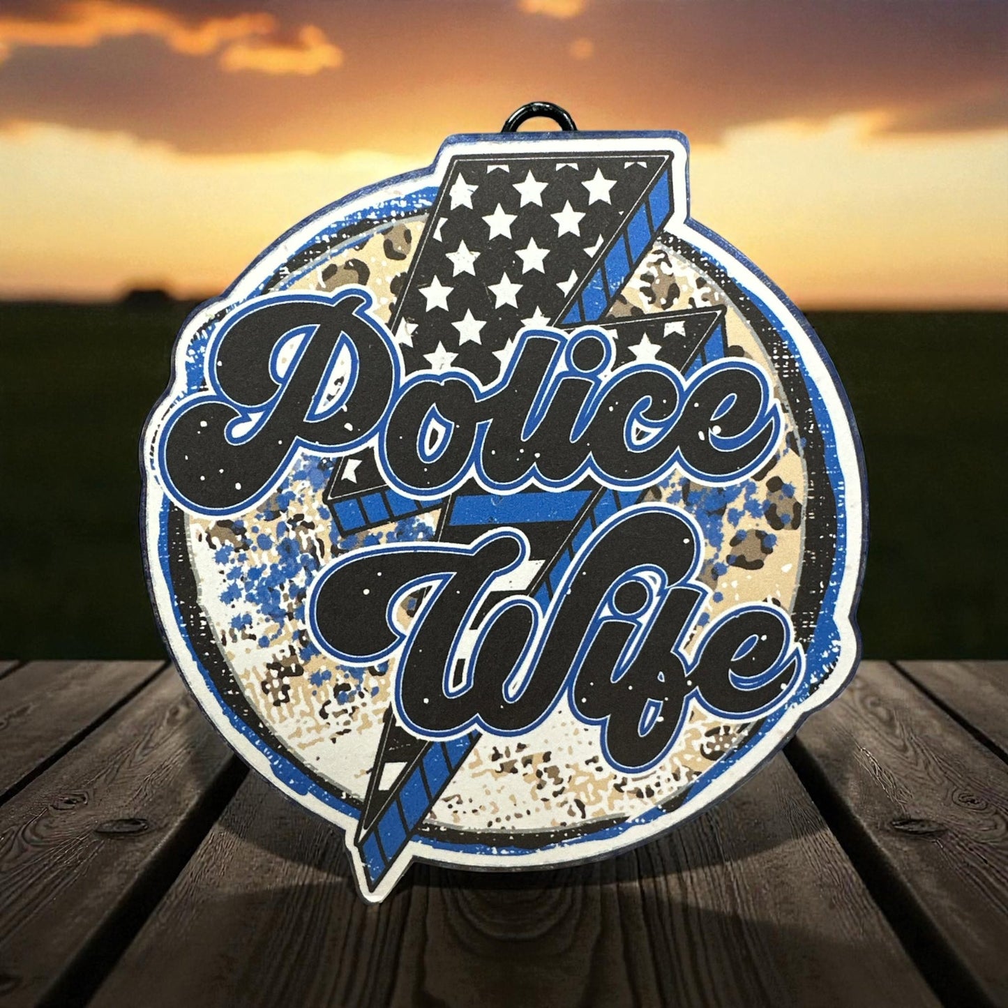 Police Wife Car Freshie