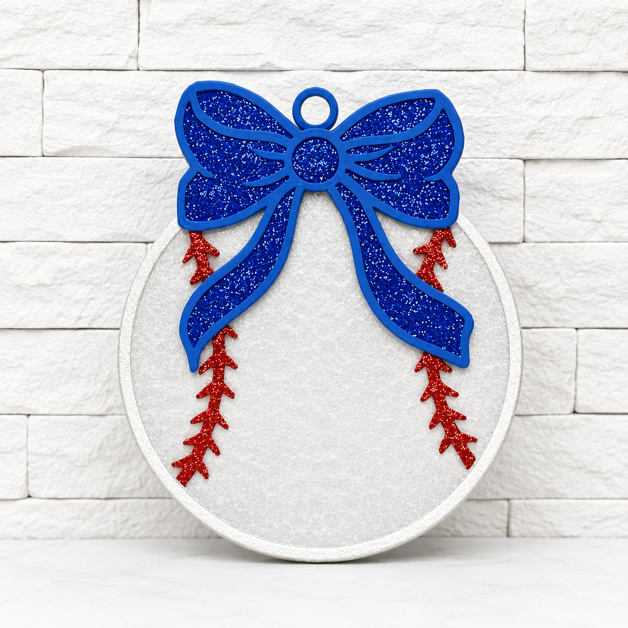 Baseball Bow Car Freshie | Handmade Baseball Air Freshener | Softball Car Accessory | Sports Car Decor | Gift for Baseball Mom