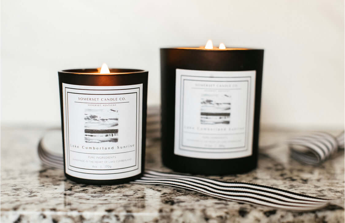 Lake Cumberland Sunrise Candle